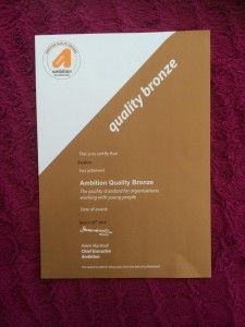 our certificate 